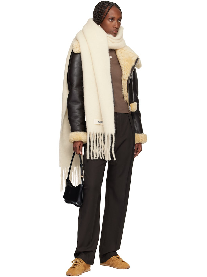 JACQUEMUS Off-White La Casa 'The Carro' Scarf outlook