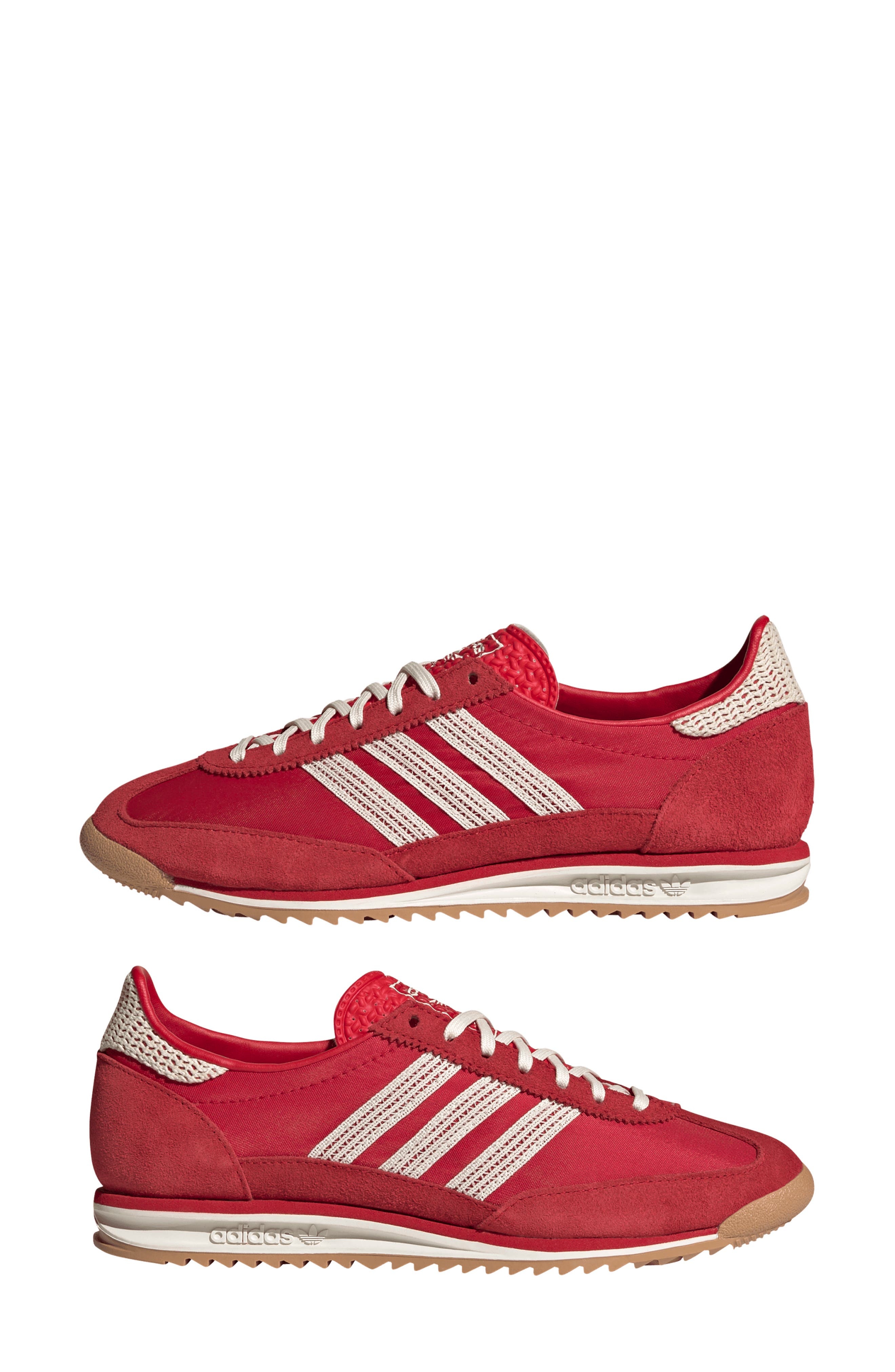 adidas SL 72 Sneaker in Scarlet/white/Off White at Nordstrom - 7