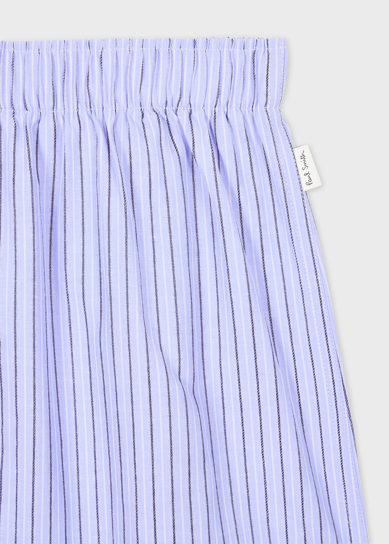 Paul Smith Blue Stripe Boxer Shorts outlook