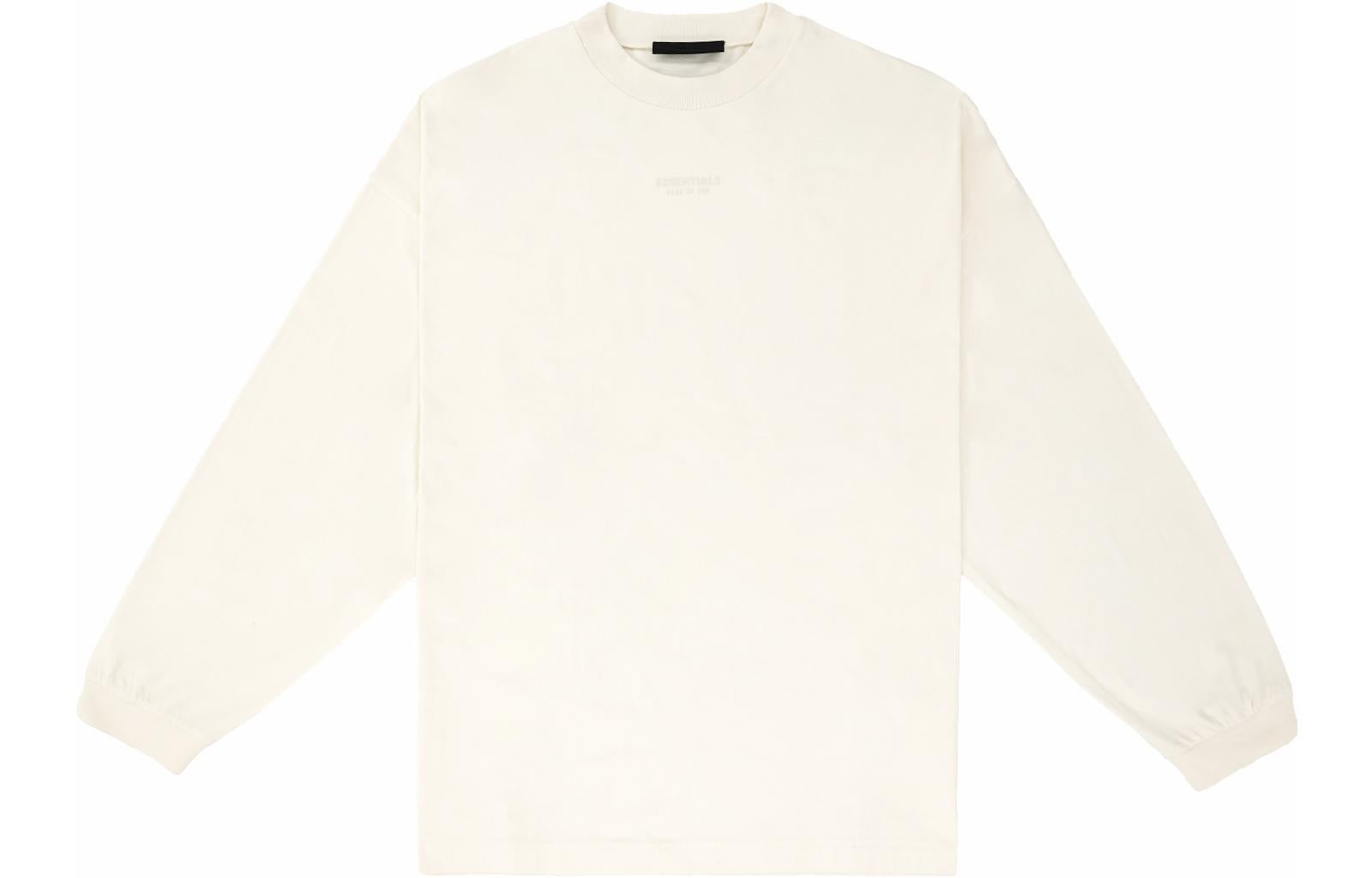 Fear of God Essentials FW23 Long Sleeve Tee 'Cloud Dancer' 125BT232011F - 2