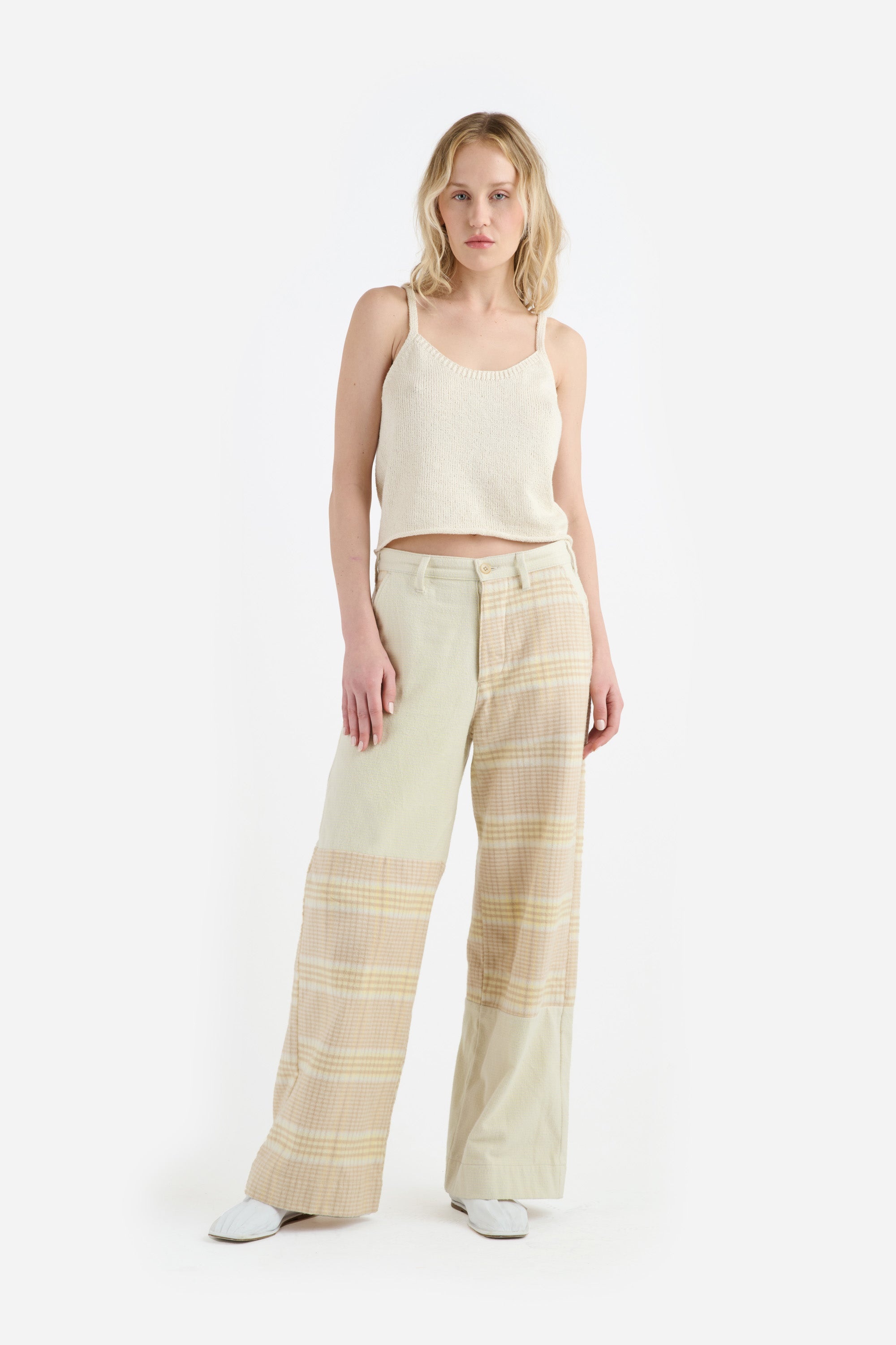 PLAID TROUSER - 2