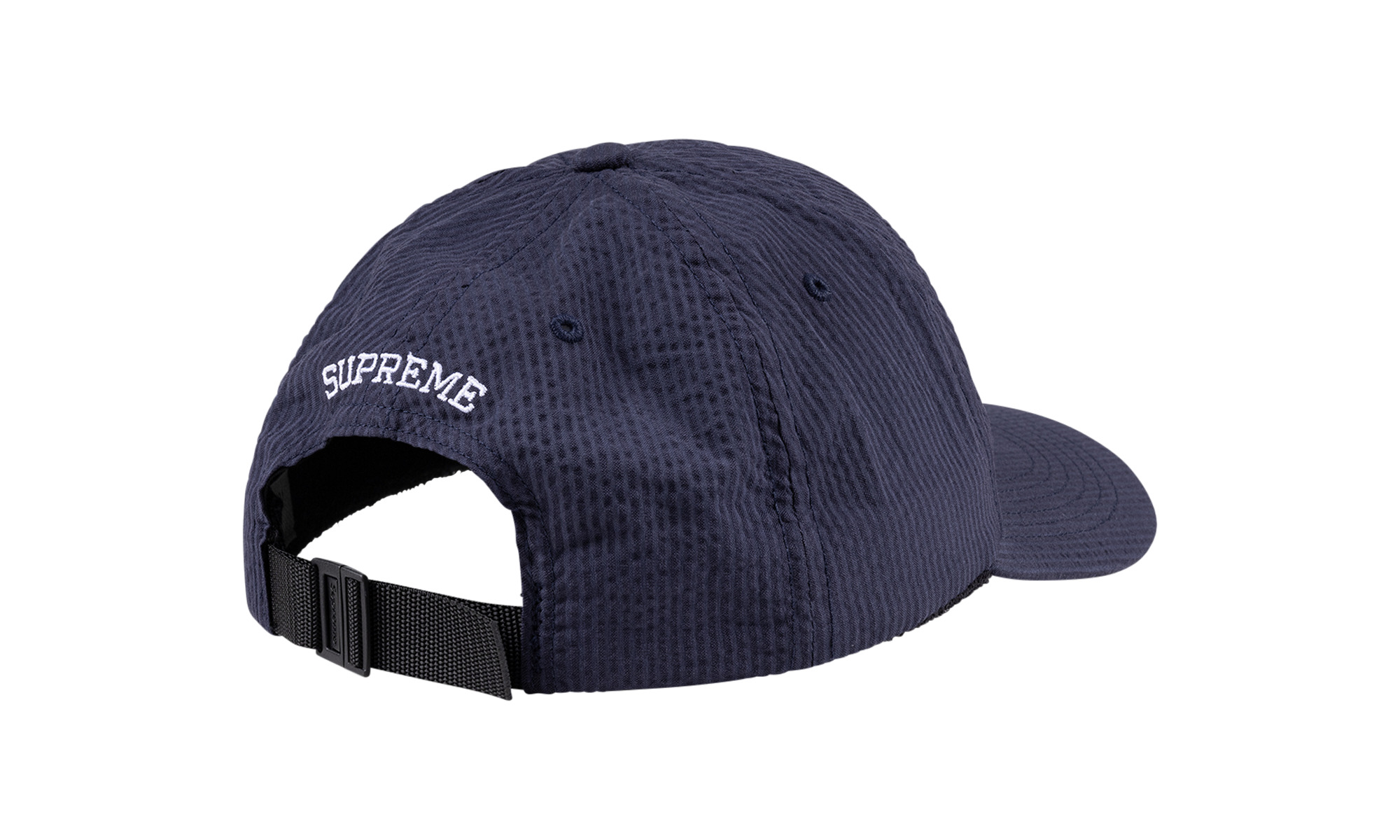 Supreme Seersucker S Logo 6-Panel | stadiumgoods | REVERSIBLE