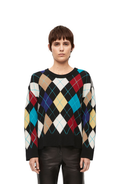 Loewe Argyle sweater In cashmere outlook