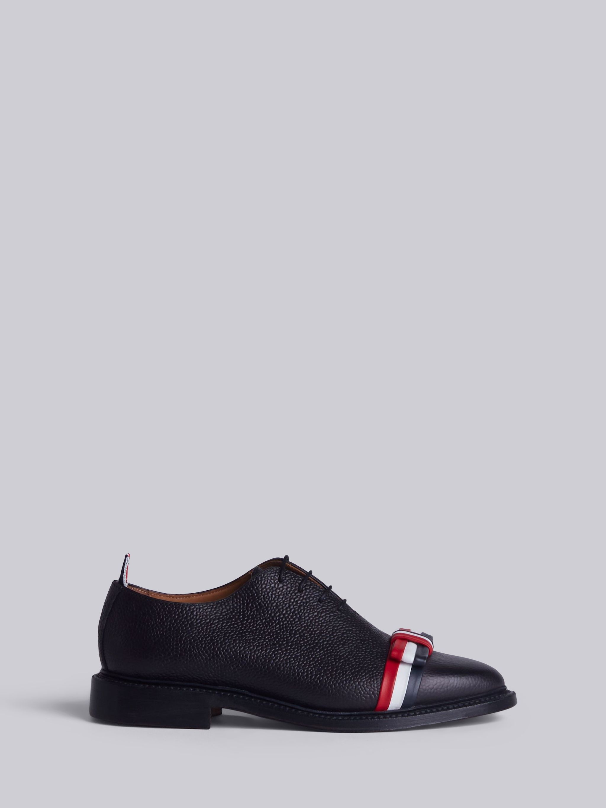 Wholecut Tricolour Bow Shoe - 1