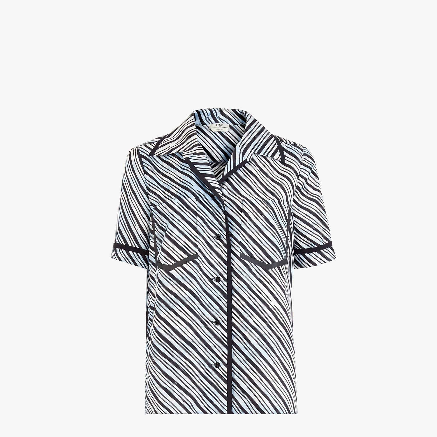 Fendi Roma Joshua Vides silk shirt - 1