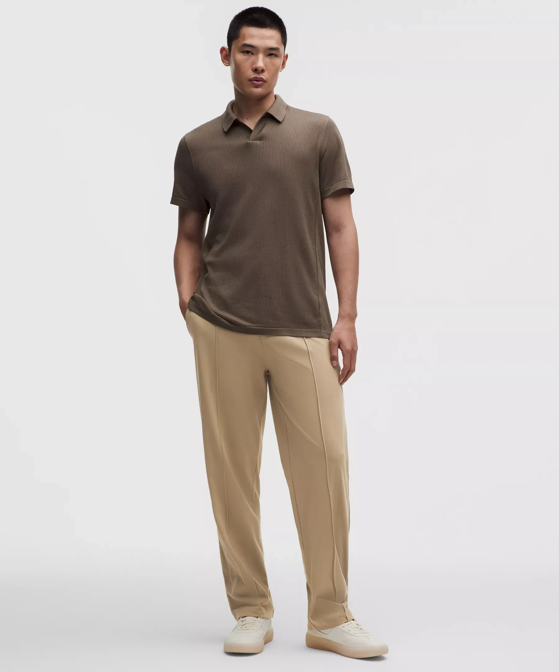 Men's Daydrift Classic-Fit Pintuck Trouser Regular *No Belt Loops - 1