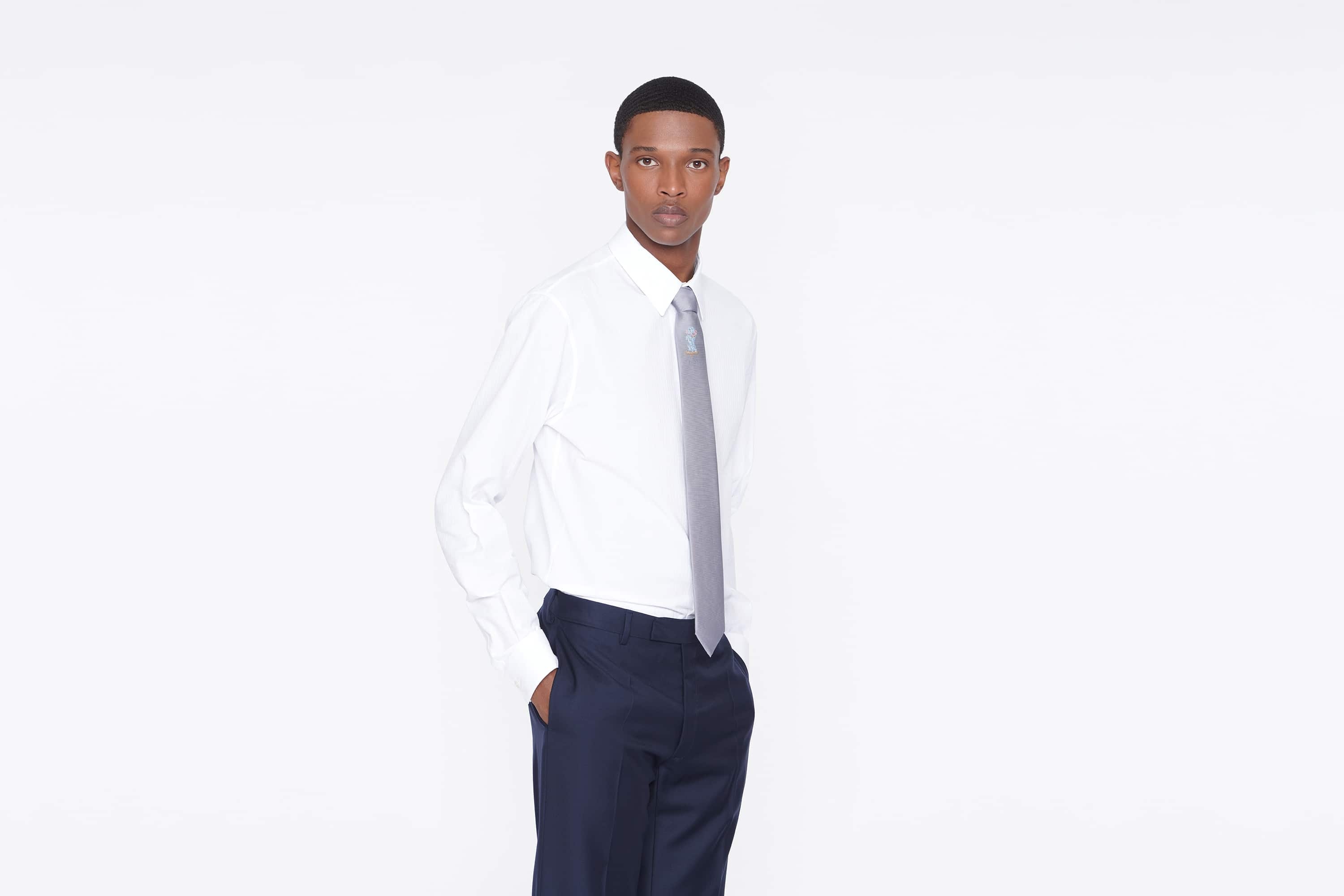 Tie with Bobby Motif - 3