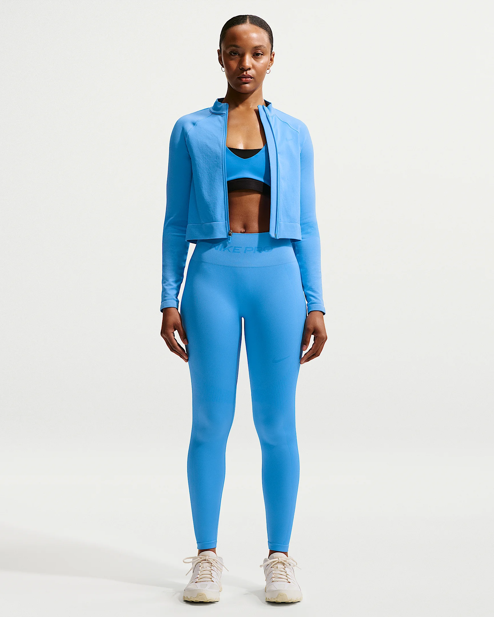 Nike Pro Seamless Women's High-Waisted 7/8 Leggings - 1