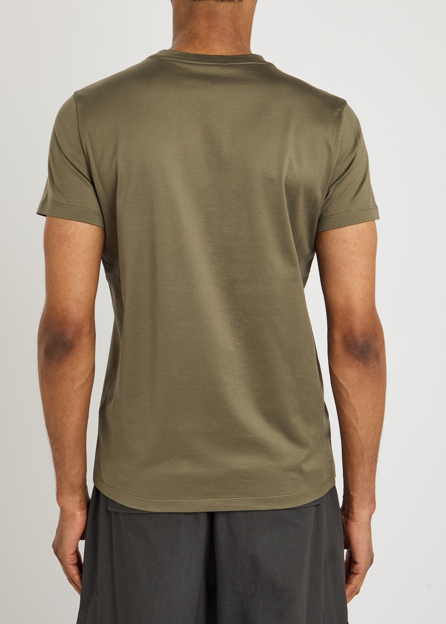Moncler Logo Cotton T-shirt - 3