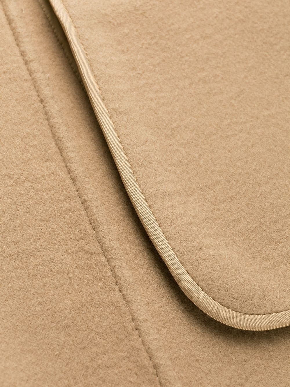 cashmere single-breasted coat - 7