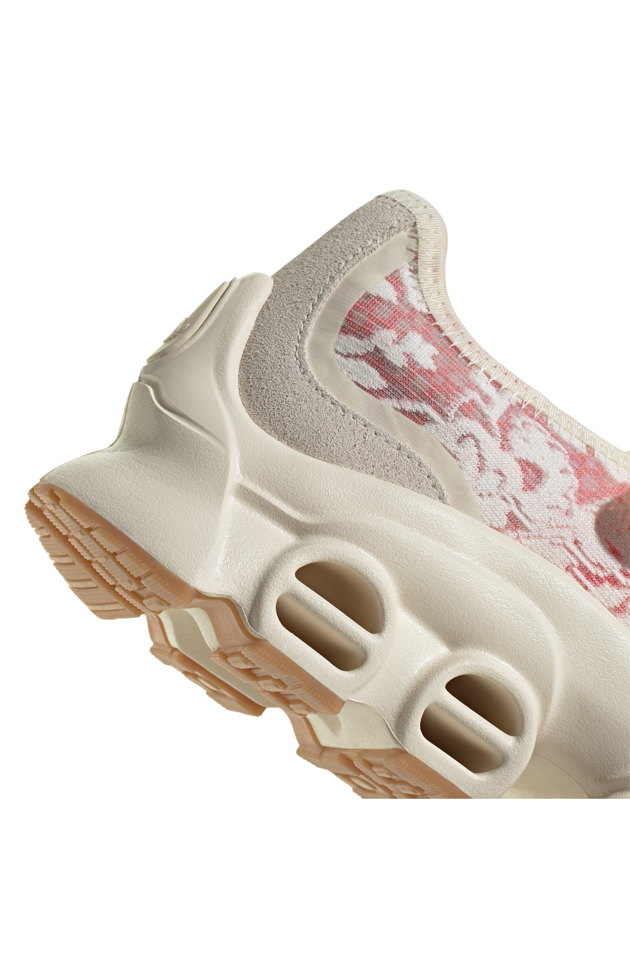adidas x Liberty London Adifom Megajane Sneaker in White/Cream White/scarlet at Nordstrom - 8