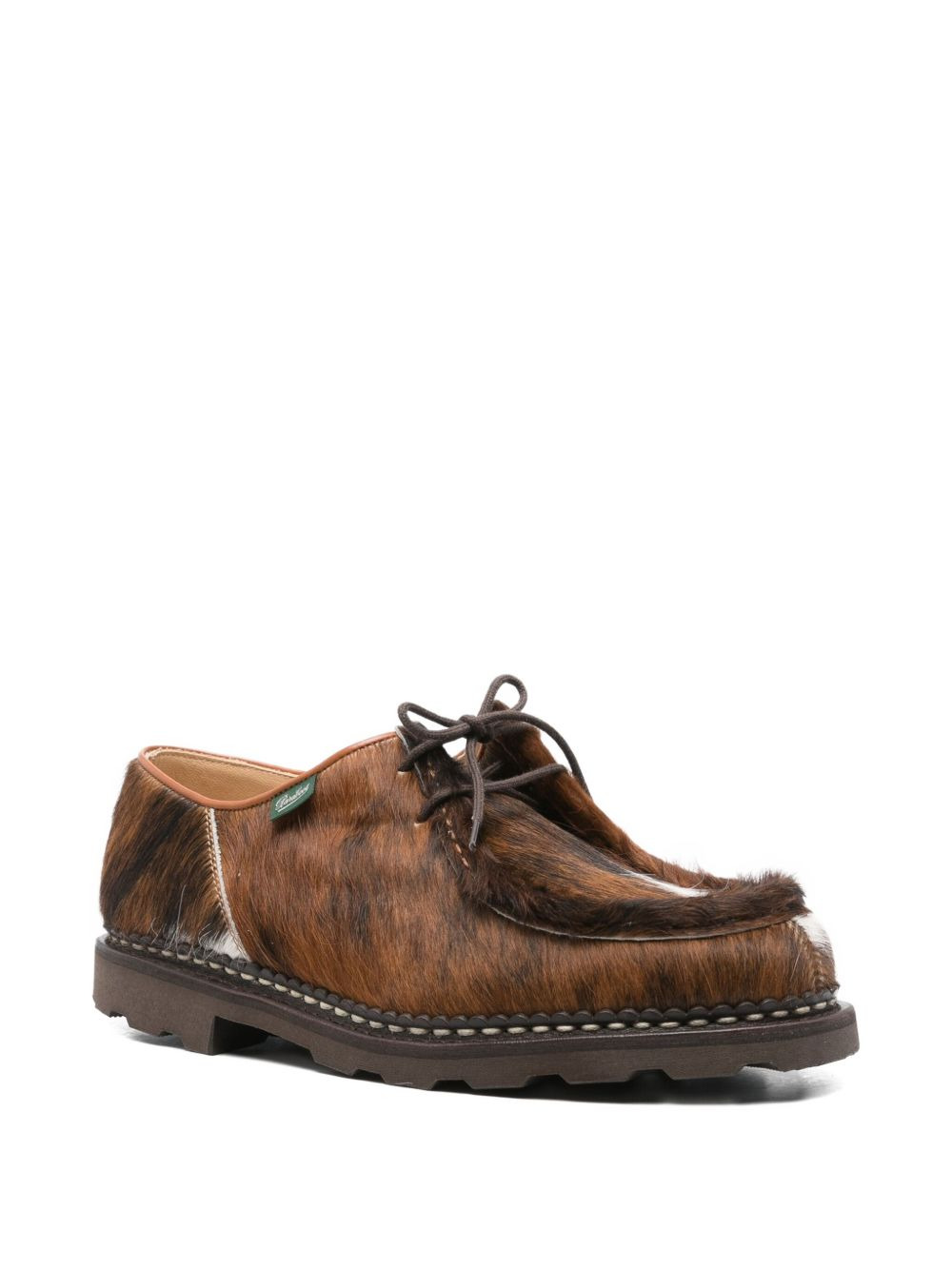 Michael calf-hair Derby shoes - 2