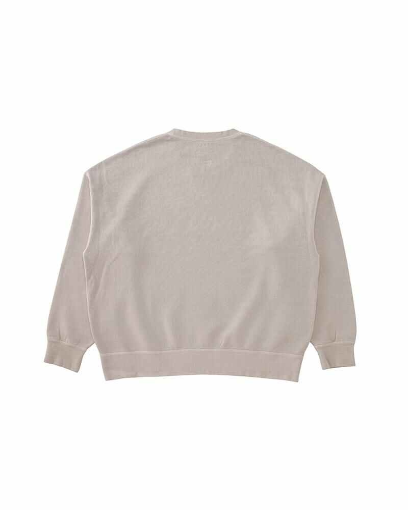 visvim AMPLUS SB SWEAT L/S (U.D.) OFF WHITE | REVERSIBLE