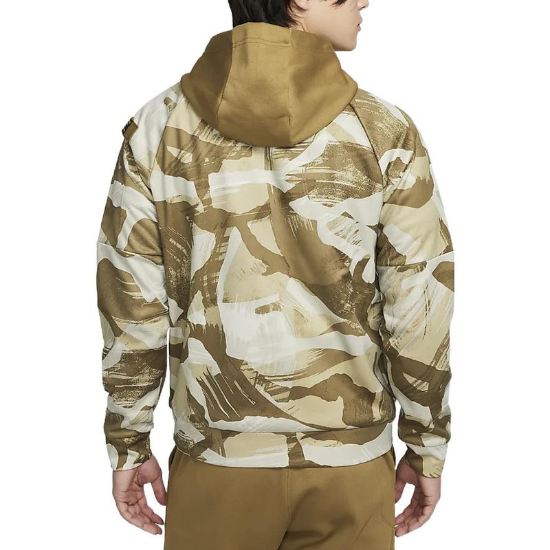 Nike Camouflage Hoodie 'Beige Brwon' DQ6950-242 3