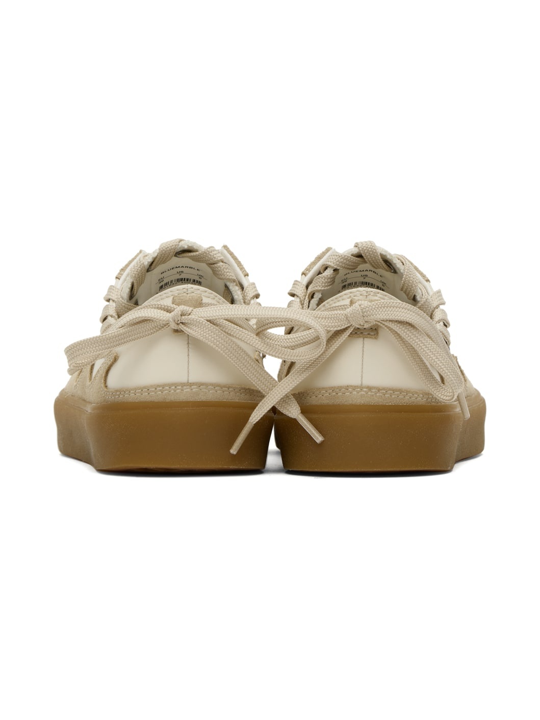 Beige & Off-White Kellys Sneakers - 2