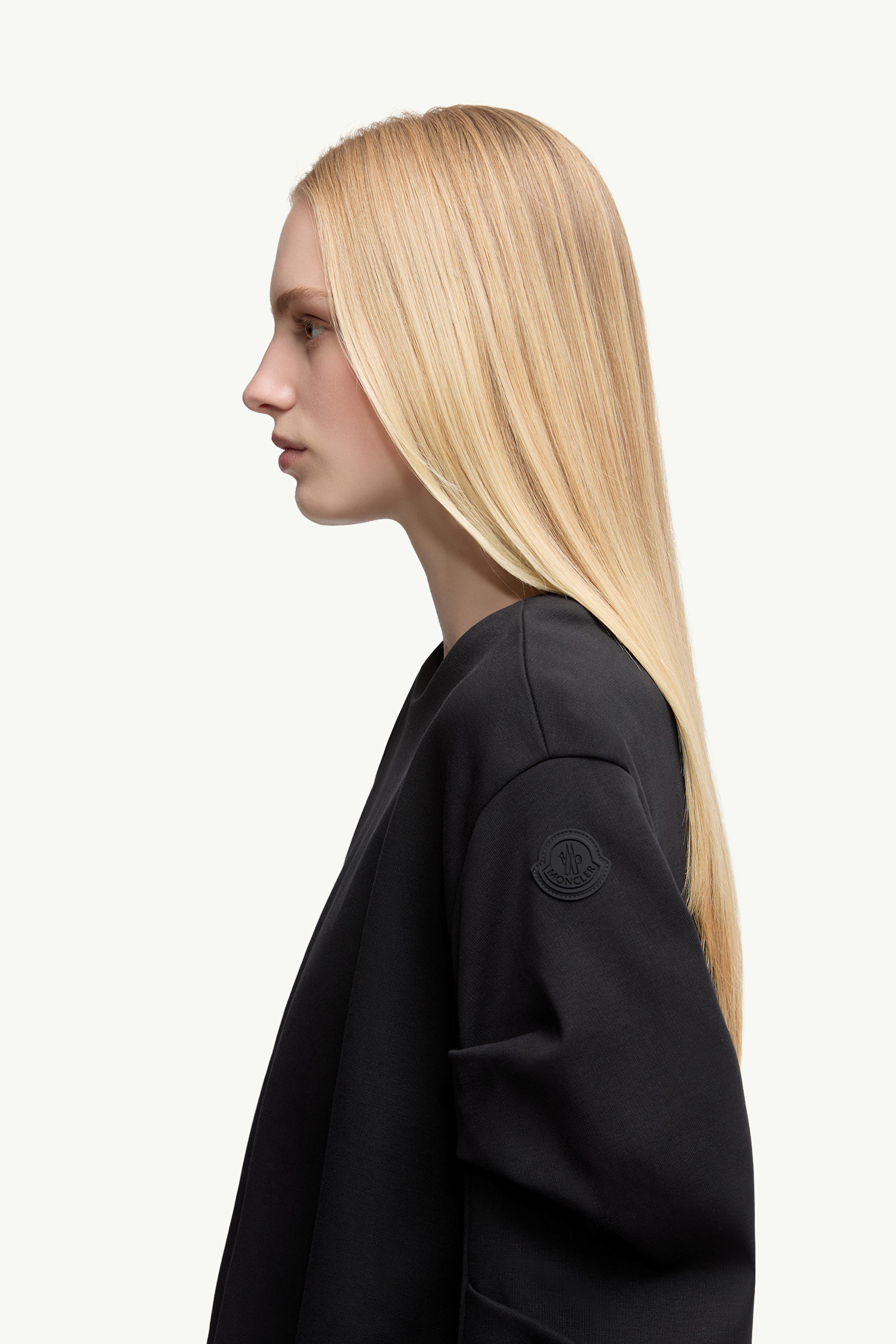 Cotton Pleated Sweatshirt - 4