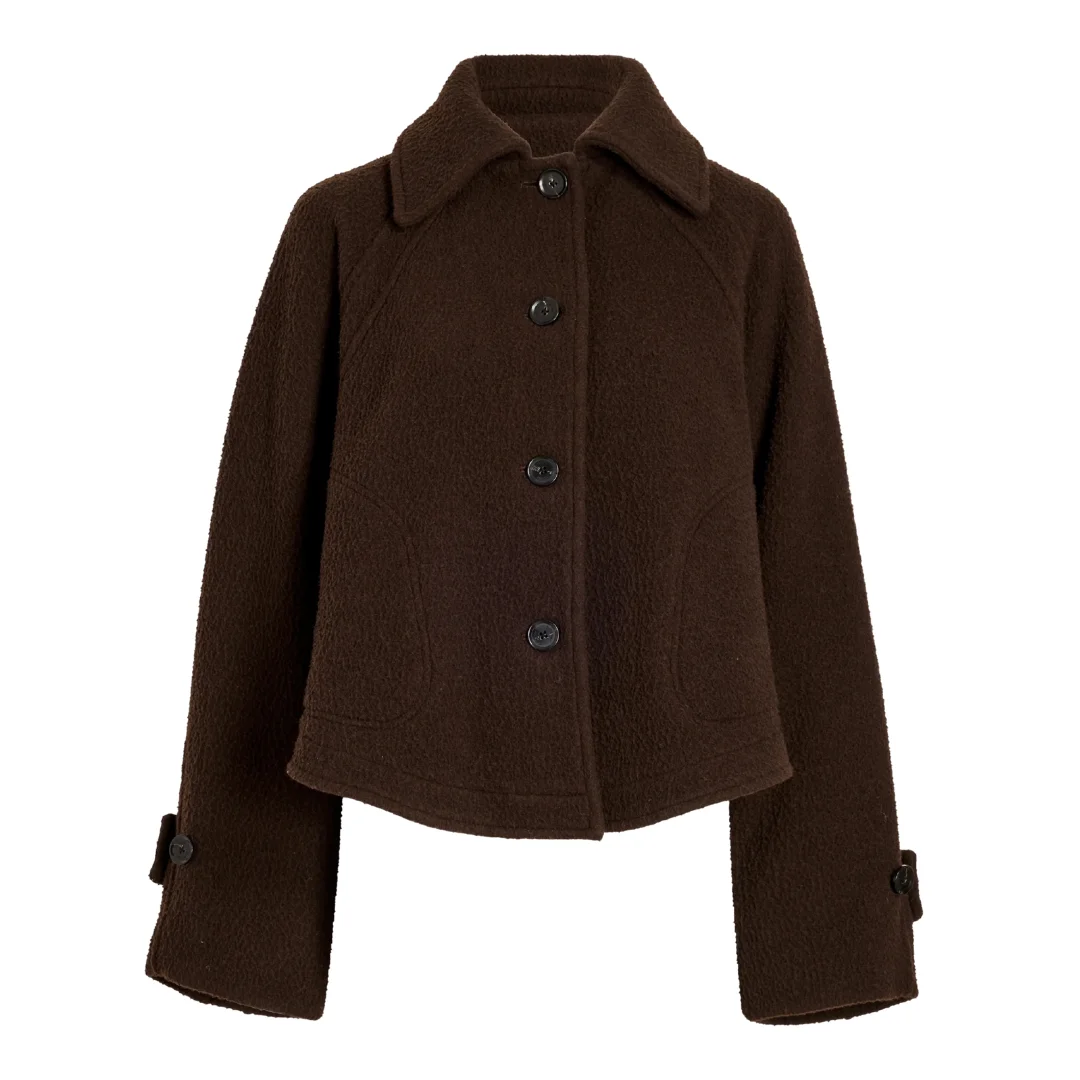 Dark Brown Clarice Jacket - 1
