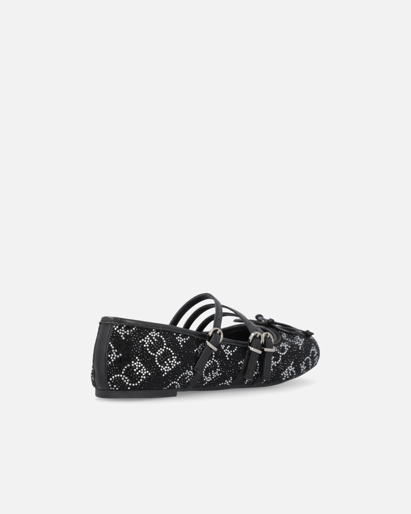 crystal-embellished ballet flats 3