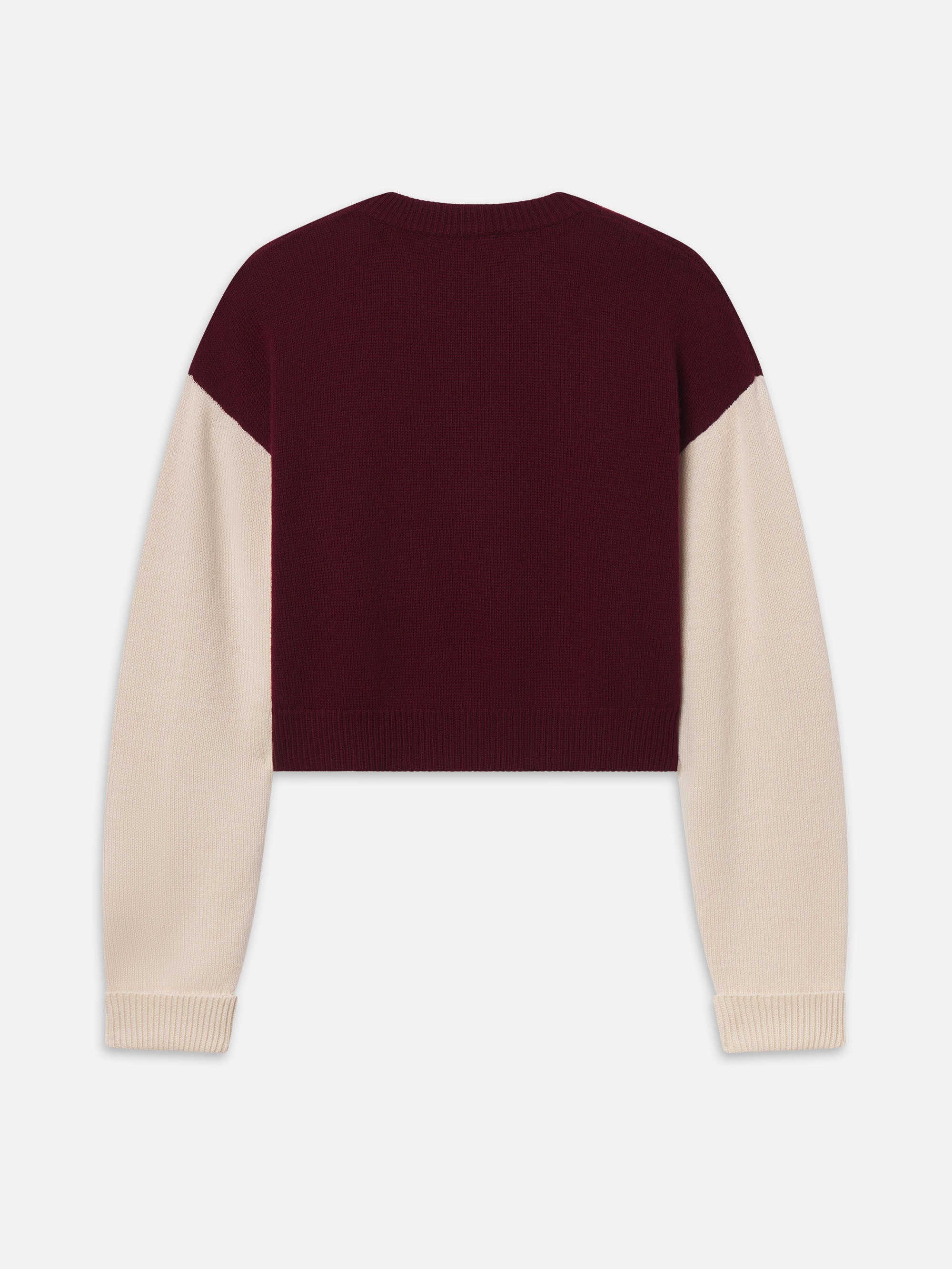 Sotheby’s Women's Cashmere Sweater in Burgundy Multi - 3