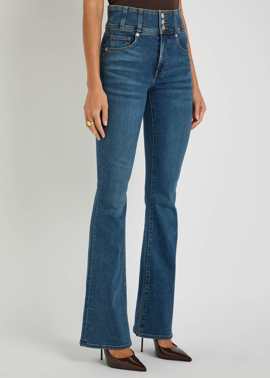 Veronica Beard Beverly Flared-leg Jeans - 2