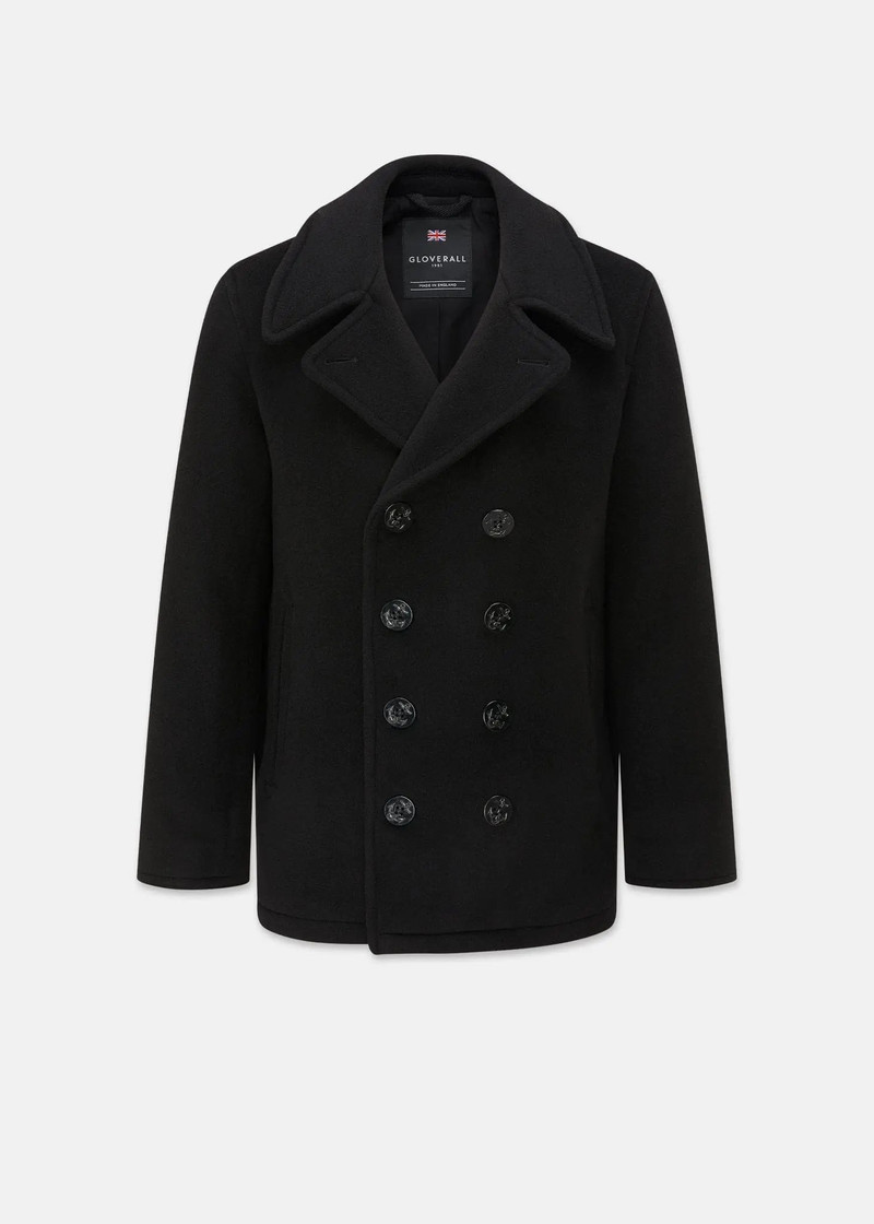Men's Admiralty Peacoat Black 1