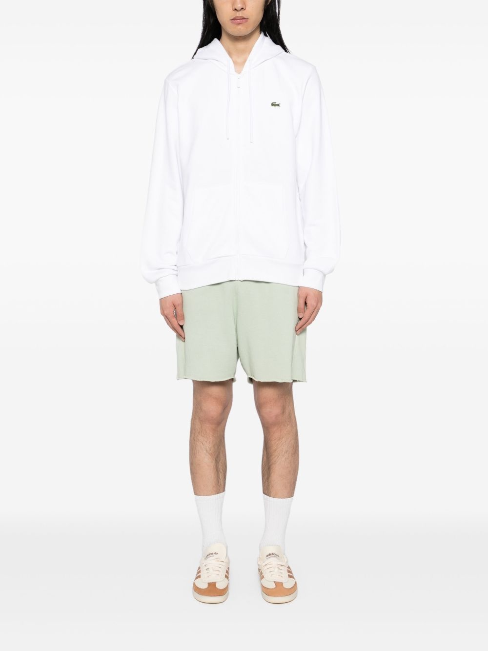 zipped fleece sweatshirt - 2