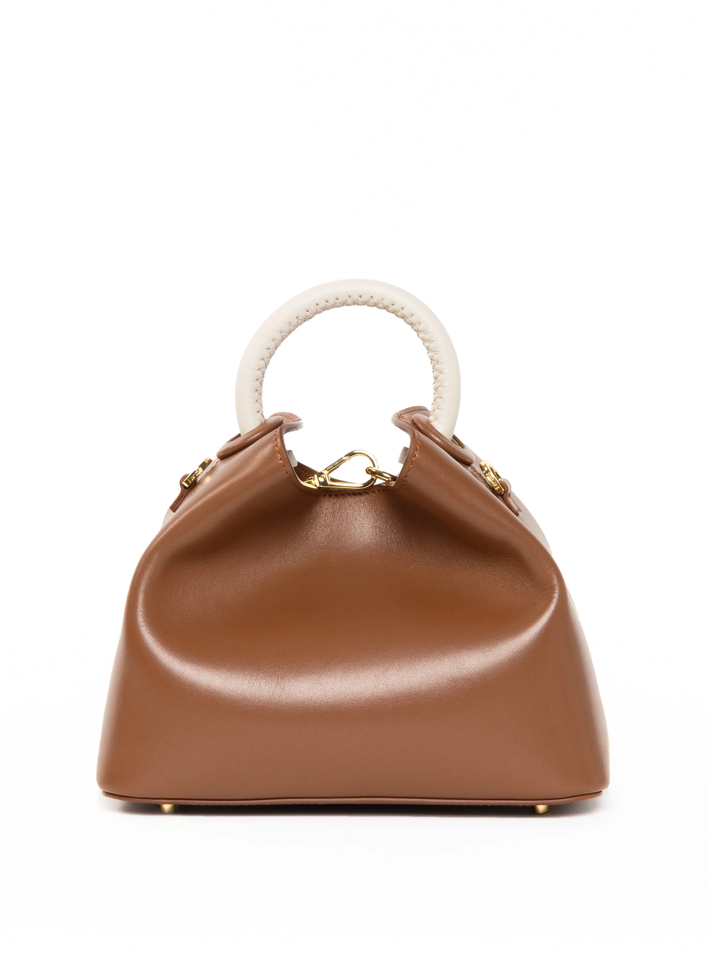 Baozi Leather Cognac/Beige - 1
