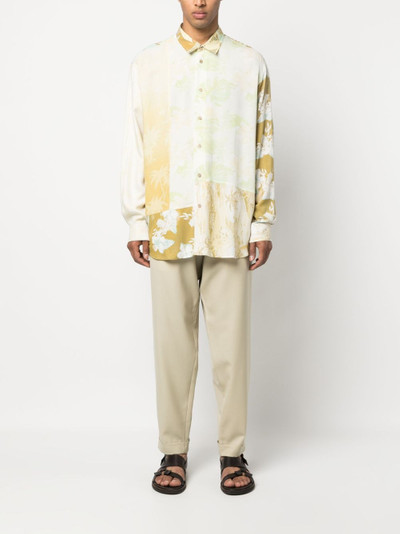 MAGLIANO graphic-print cotton shirt outlook