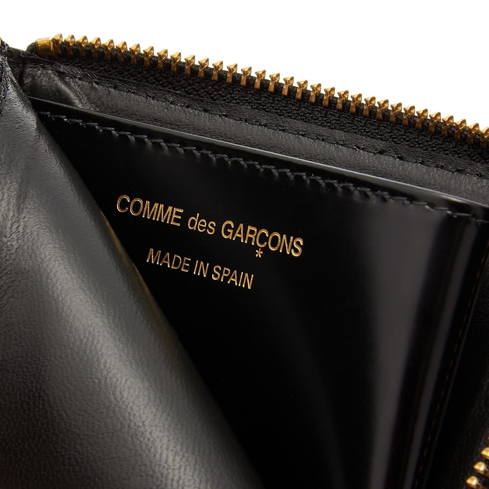 Comme des Garcons SA3100 Black Rainbow Zip Wallet - 4