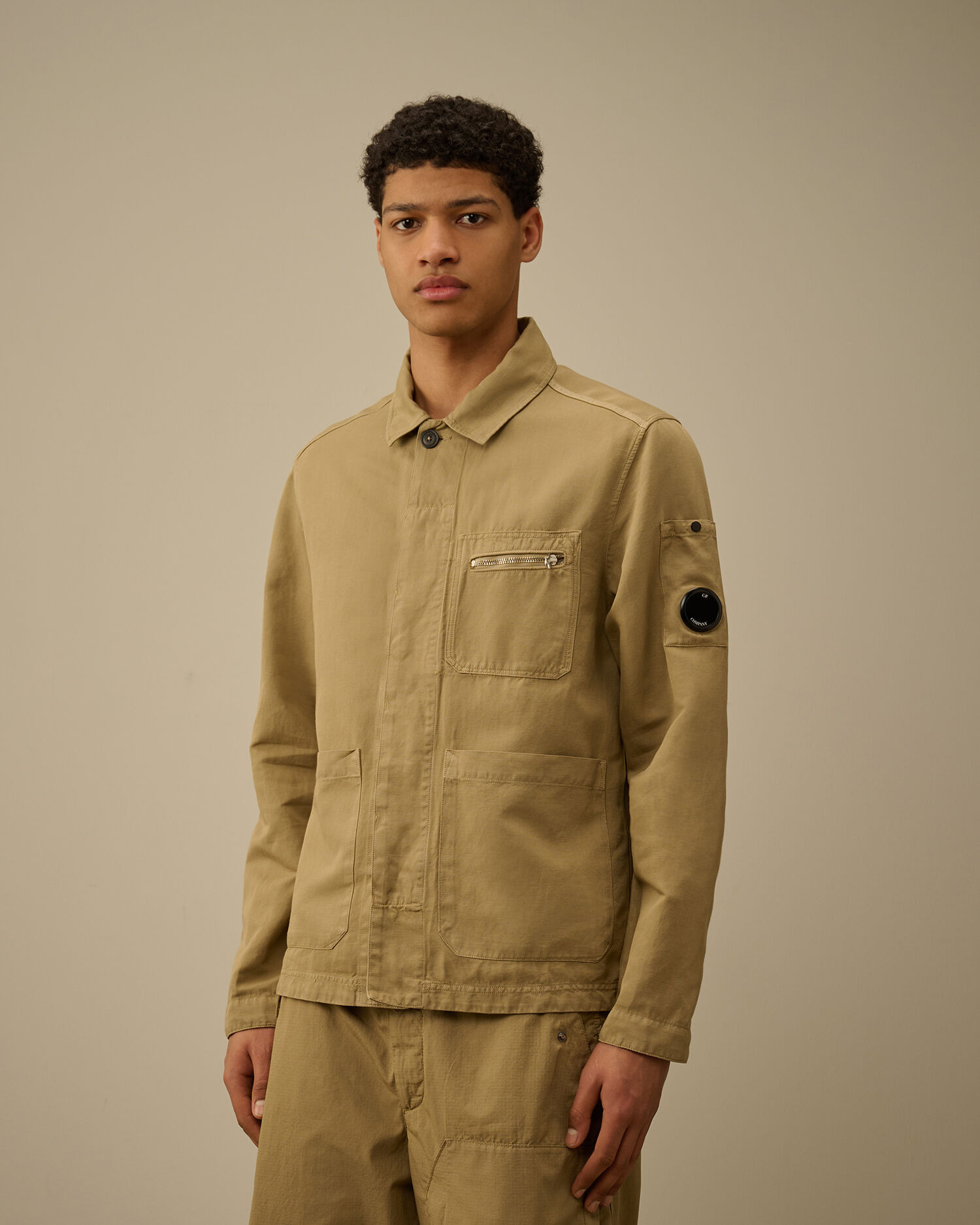 Cotton/Linen Overshirt - 3