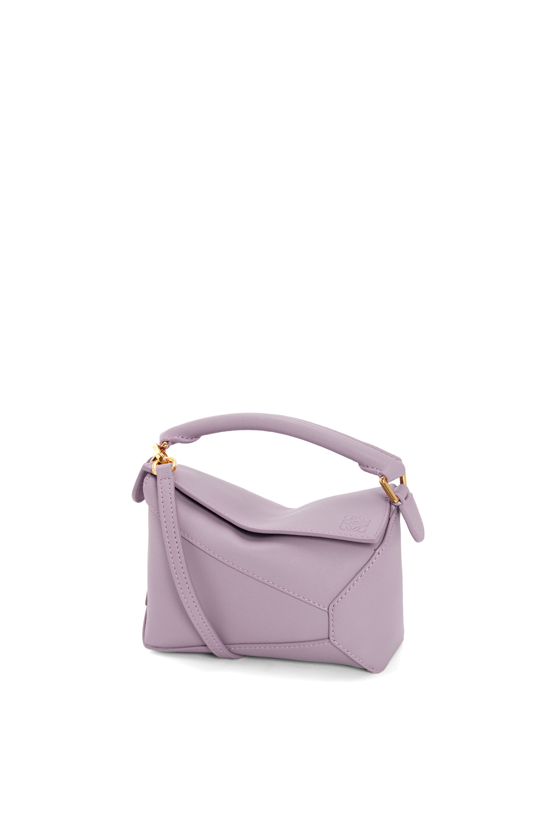 Loewe Mini Elephant Bag Classic Calfskin In Pink