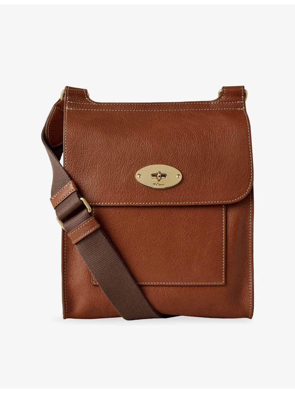 Antony Leather Messenger Bag - 1