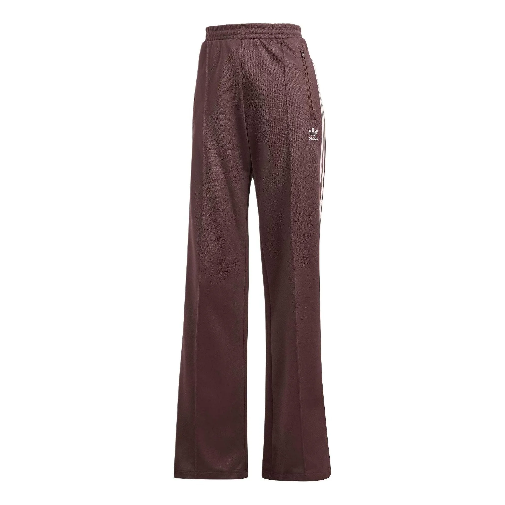 (WMNS) adidas originals Beckenbauer Track Suit Pants 'Brown' IR6093 - 1
