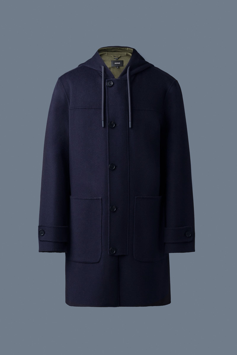 JOSHUA Double-Face Wool Long Coat 1