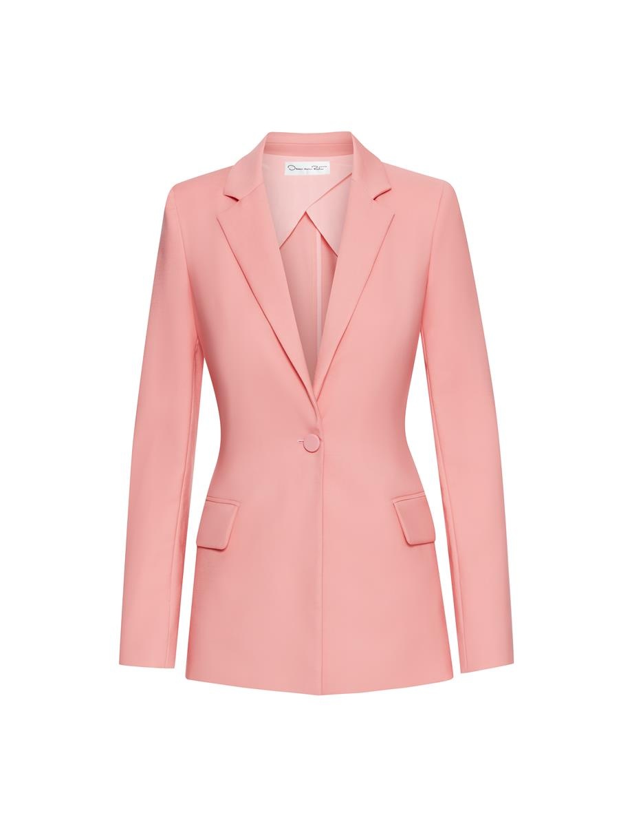 BUTTON FRONT PETAL BLAZER - 5