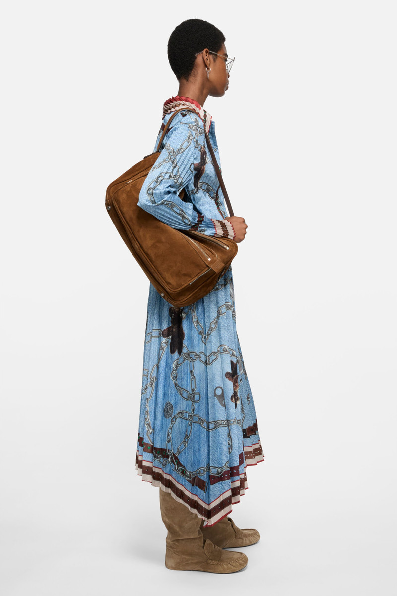 Acne Studios Camero Camera shoulder bag - Cognac brown outlook