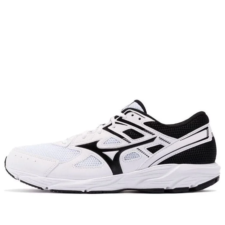 Mizuno Maximizer 23 2E 와이드 '화이트 블랙'K1GA210002 - 1