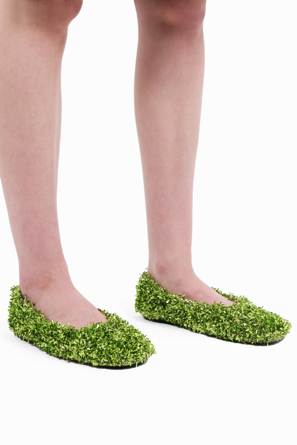 TINSEL BALLET FLAT | GREEN - 5