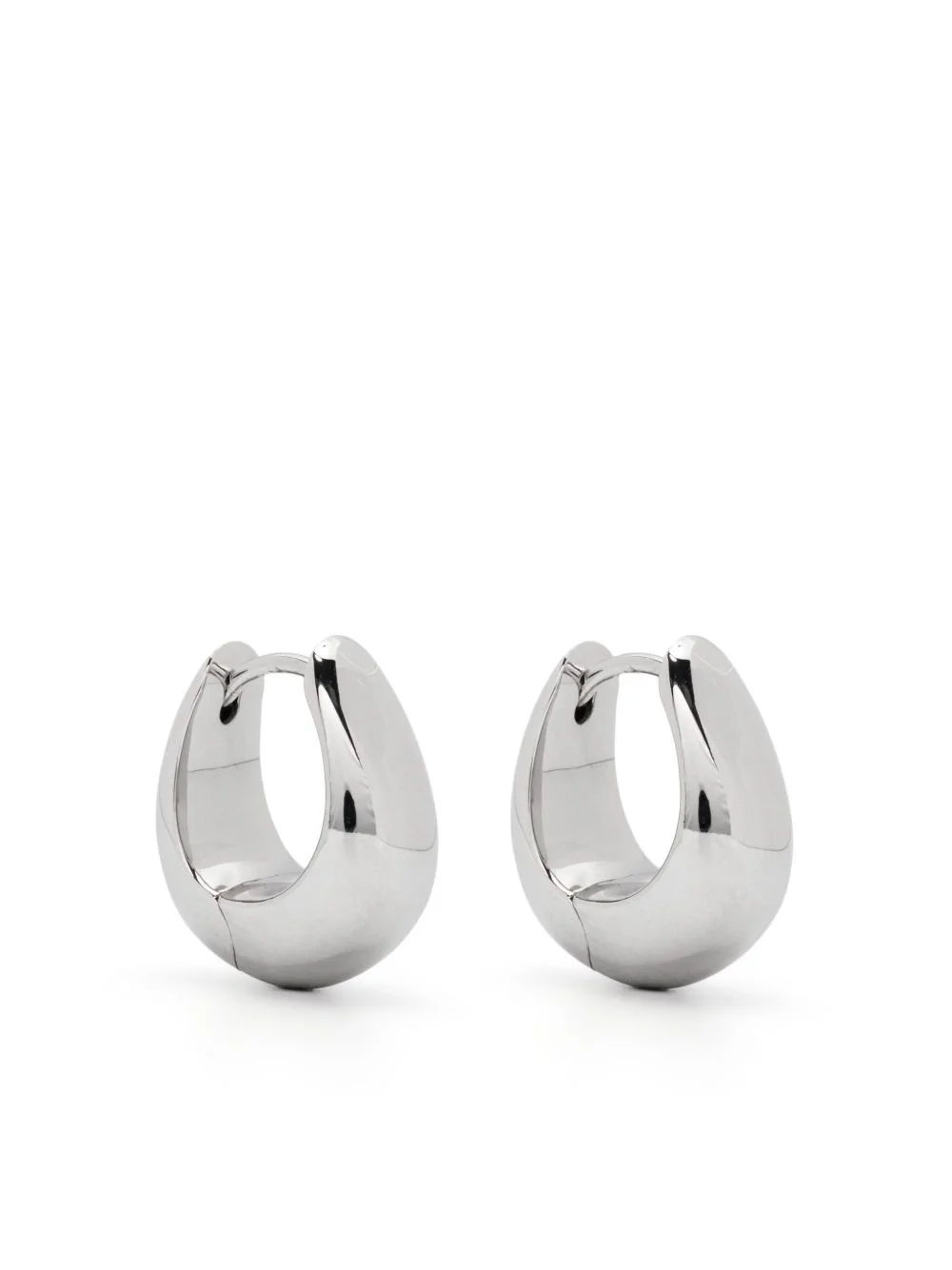 Ice hoop earrings - 1