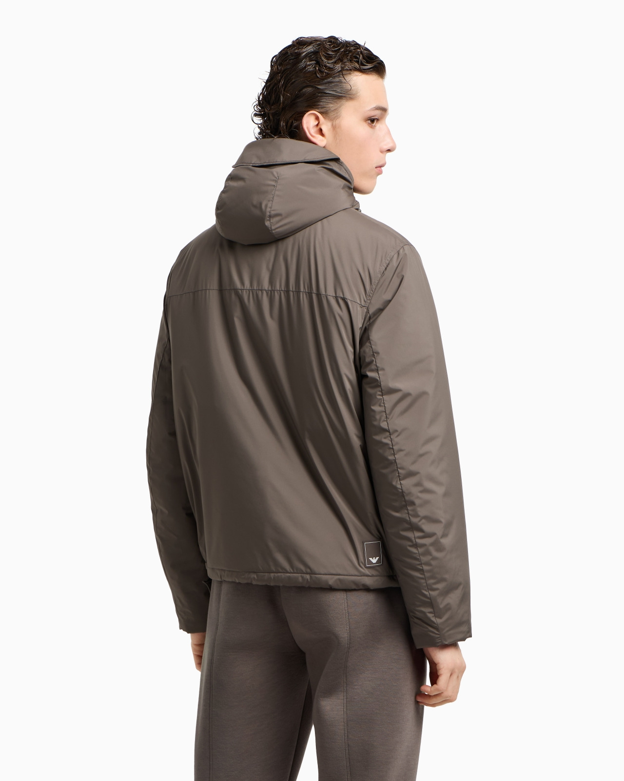 TRAVEL ESSENTIALS WATER-REPELLENT NYLON HOODED JACKET - 3