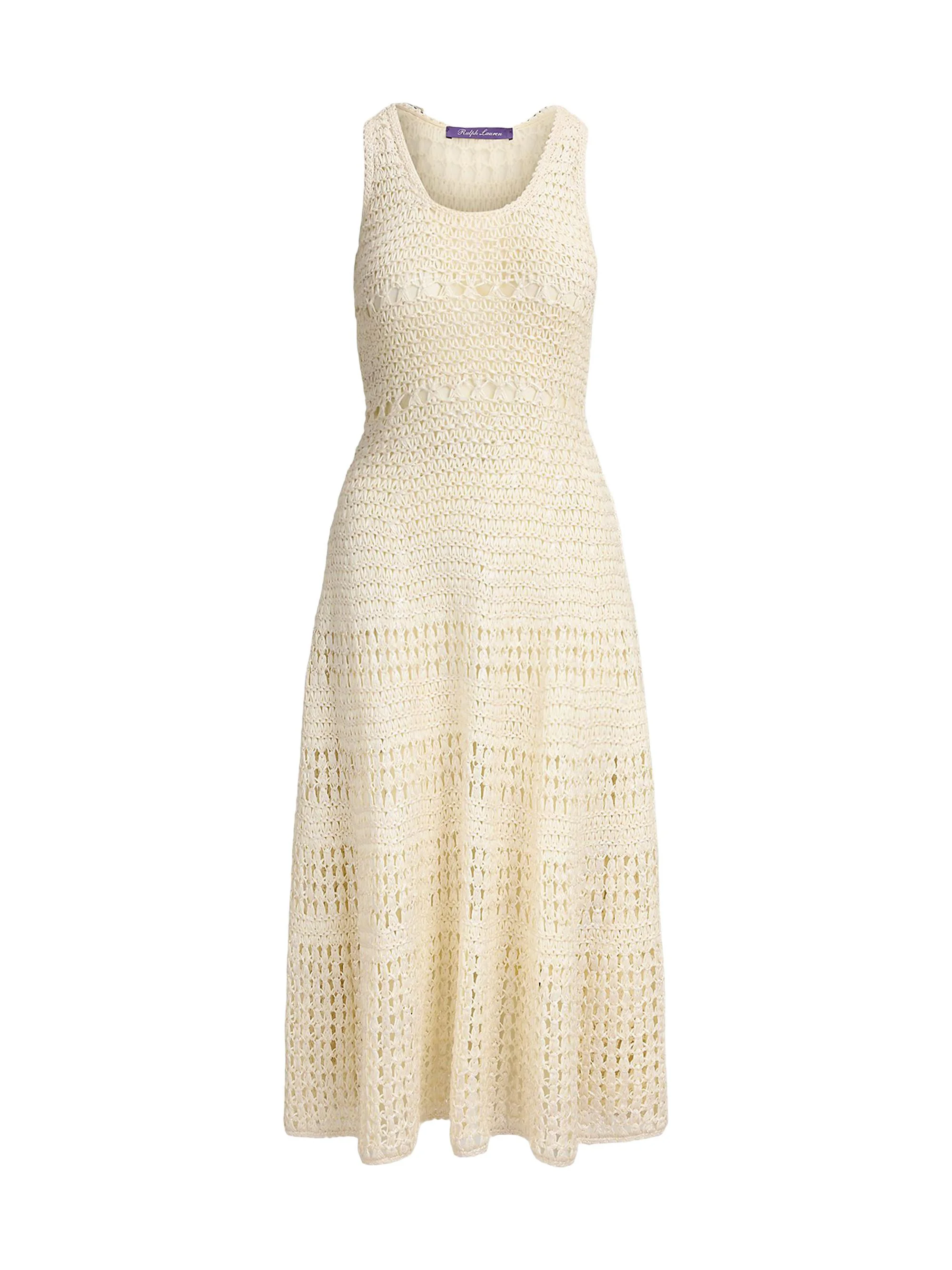 Women's Solanna Cotton Sweater Day Dress - Lux Cream - 1