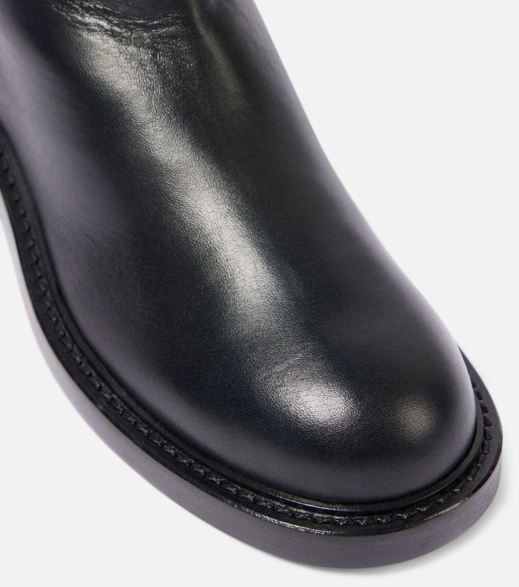 Leather ankle boots - 5