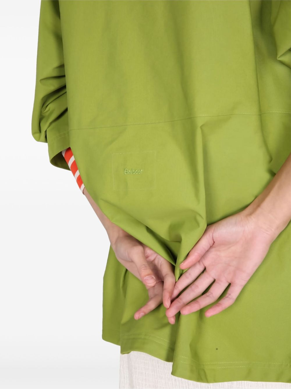 hooded drawstring jacket - 4