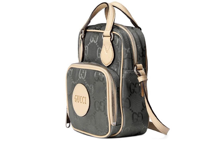 (WMNS) Gucci Logo Printing Off The Grid Backpack Grey 625850-H9HAN-1263 - 2