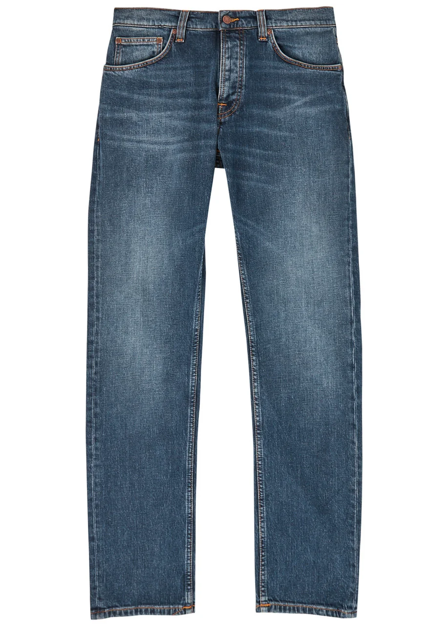 Nudie Jeans Solid Ollie Slim-leg Jeans - 1