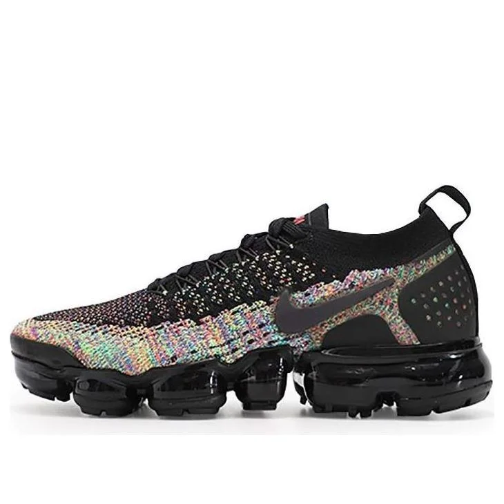 Nike Air VaporMax Flyknit 2 블랙 멀티 컬러 (W) - 1
