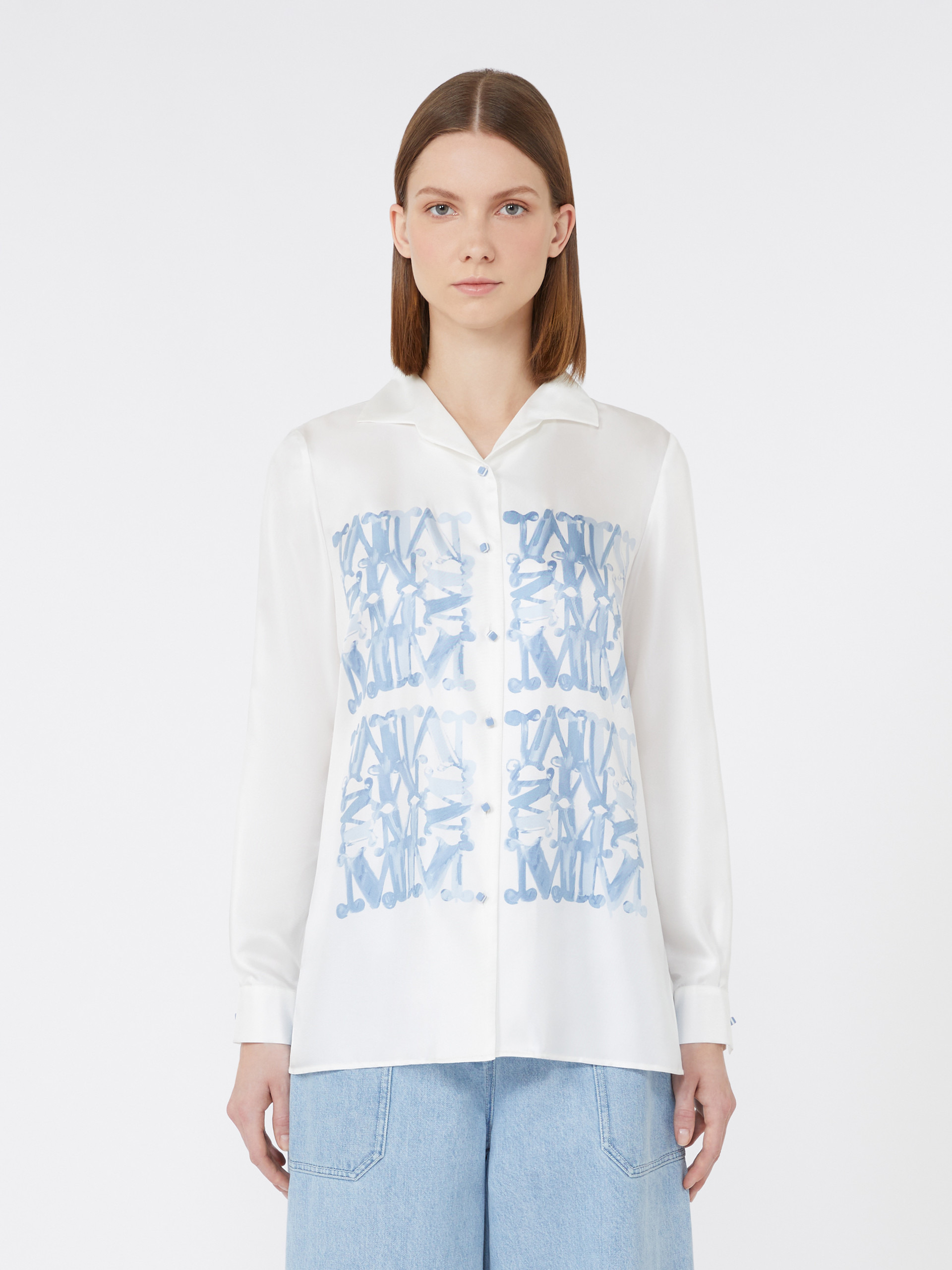 NABIL Silk print shirt - 3