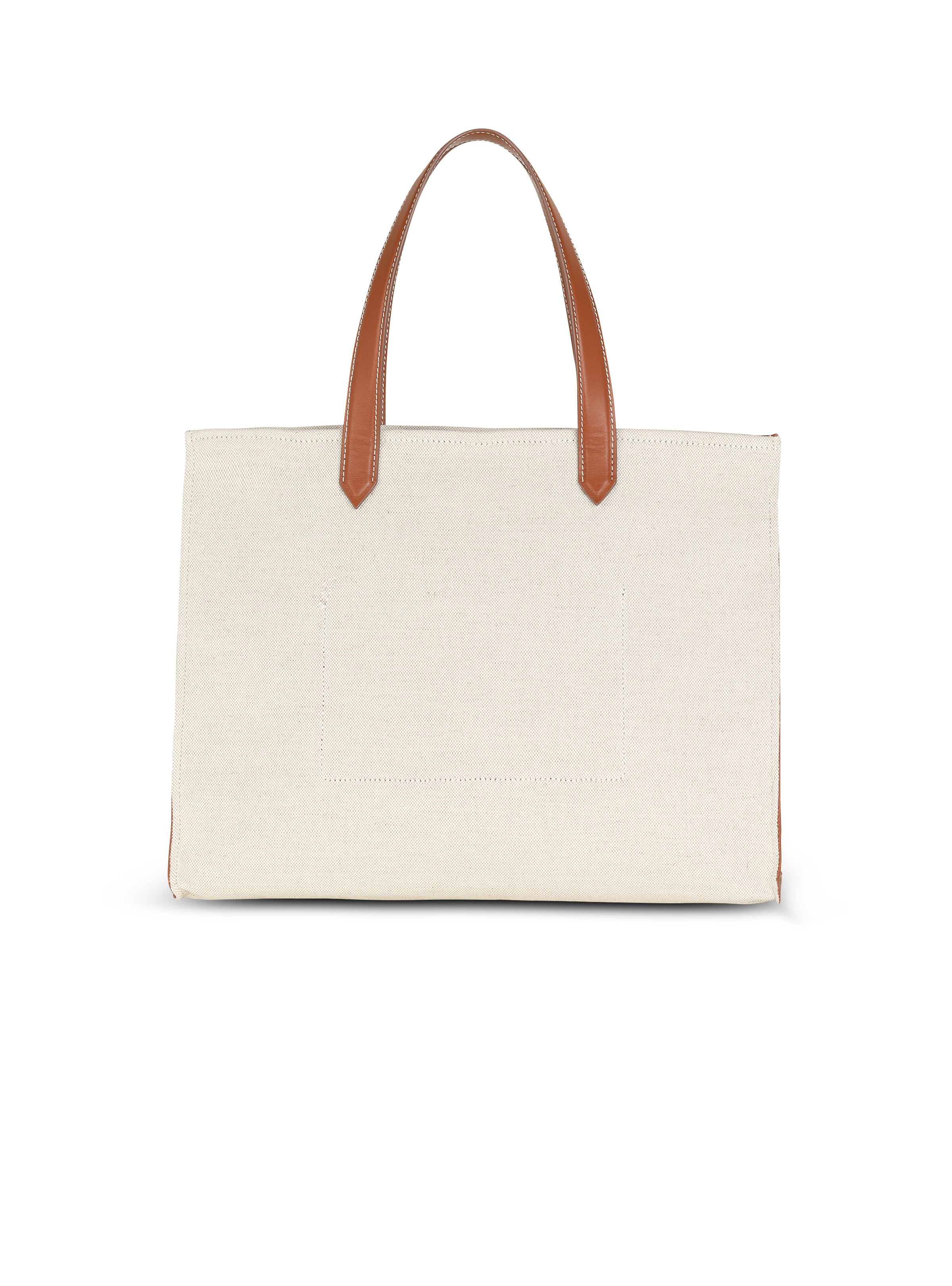B-Army 42 canvas tote bag with leather details - 4