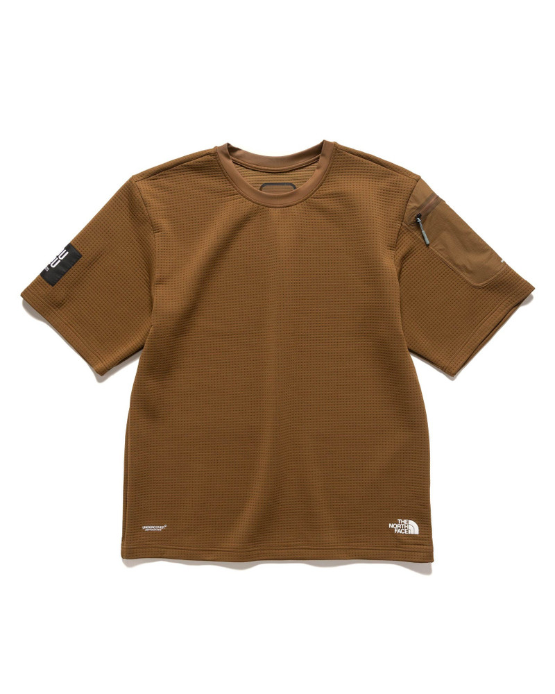 x Undercover SOUKUU DotKnit T SHIRT BROWN - 1
