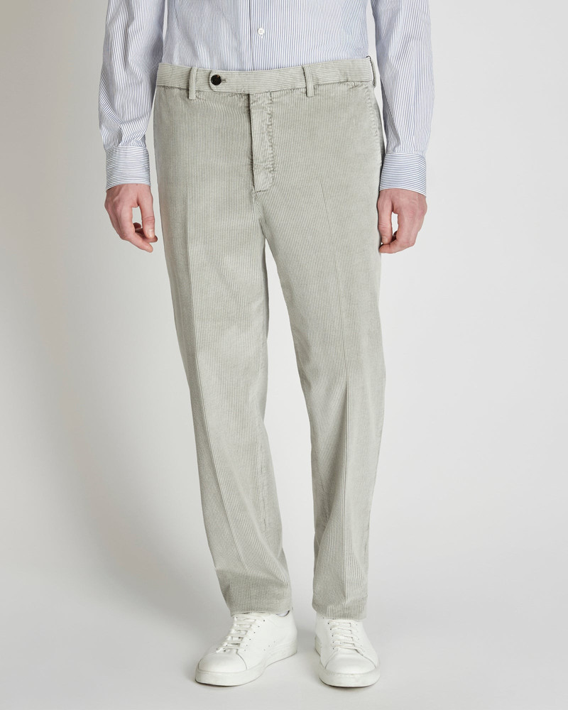 Tapered fit corduroy trousers 4